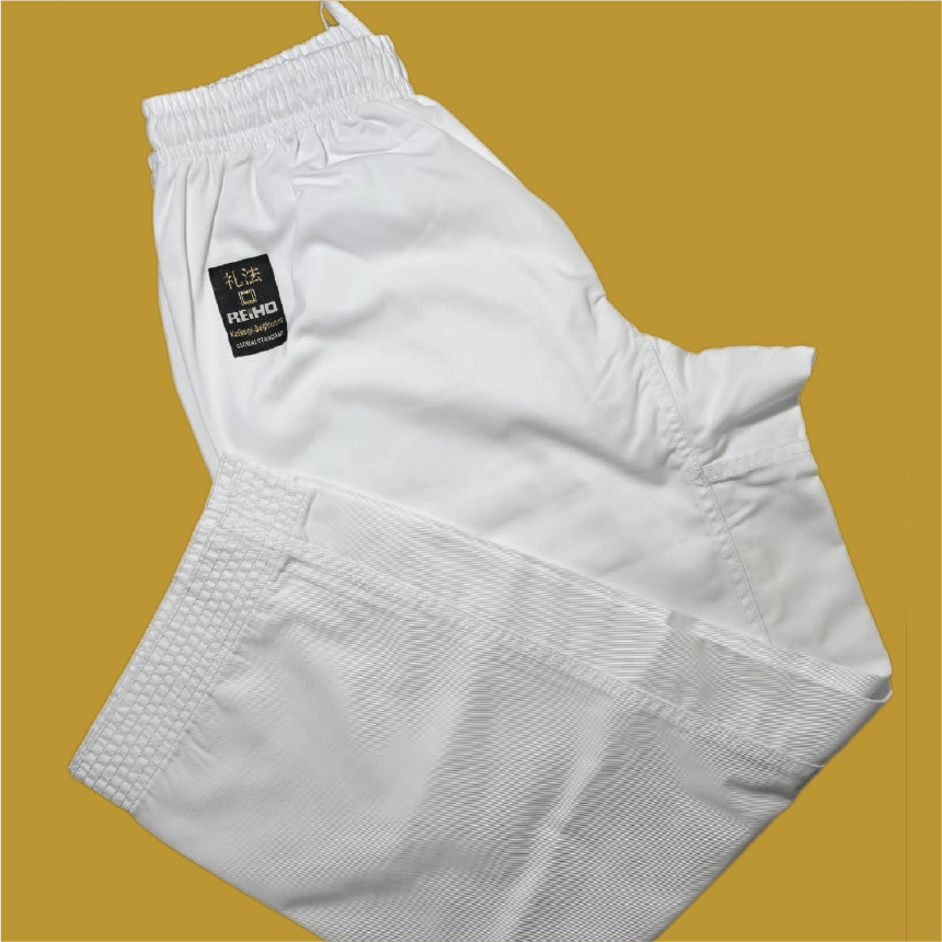 REiHO Keikogi - Heavy TC Twill Fabric Texture